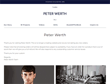 Tablet Screenshot of peterwerth.co.uk